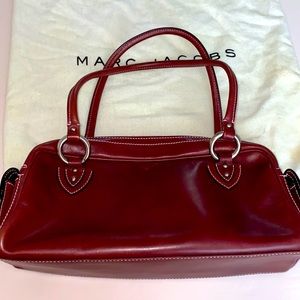 Marc Jacobs Leather burgundy purse